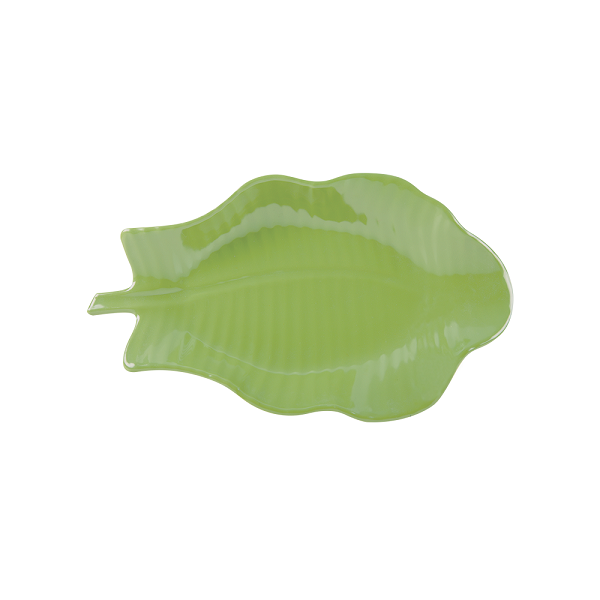 MANGKOK DAUN PISANG LEAF SERIES GOLDEN DRAGON MELAMINE w2411