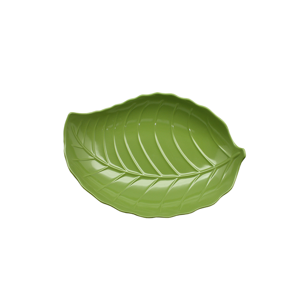 MANGKOK DAUN LEAF SERIES GOLDEN DRAGON MELAMINE w2008