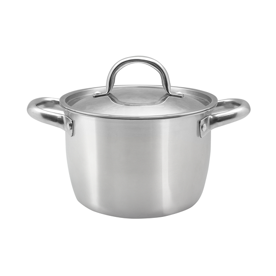 SAUCE POT STAINLESS STEEL 18 CM