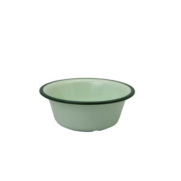GOLDEN DRAGON MELAMINE ENAMEL STYLE MANGKOK TEGAK DALAM LIS ENAMEL STYLE HIJAU SOFT