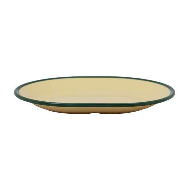 PIRING CEPER LIS ENAMEL STYLE KUNING SOFT 9,5 INCH