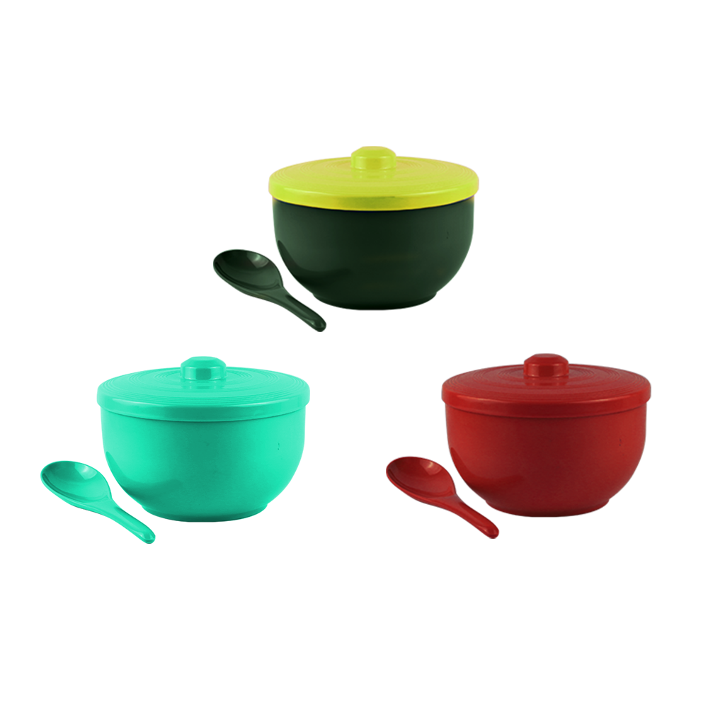 GOLDEN DRAGON MELAMIN TEMPAT NASI T0408 Jade Green, Hijau Tosca Soft, Marun