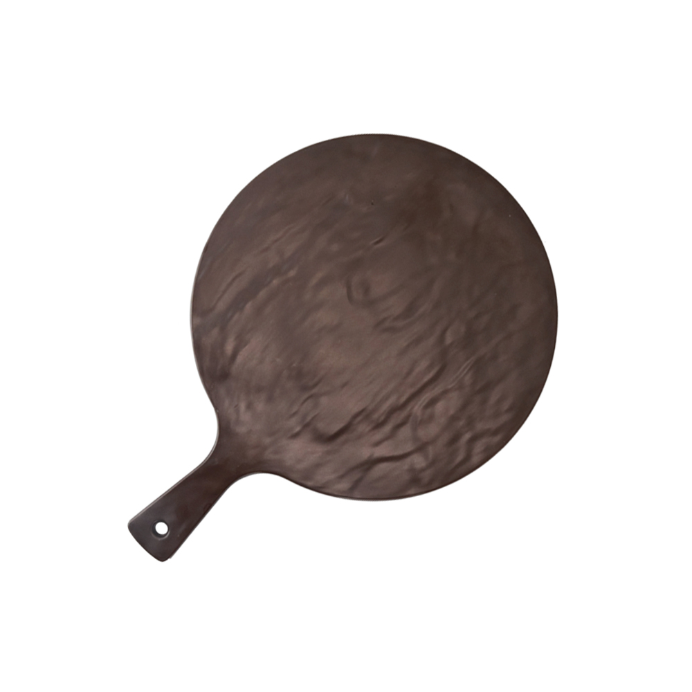 Piring Pizza Motif Cookware Style coklat